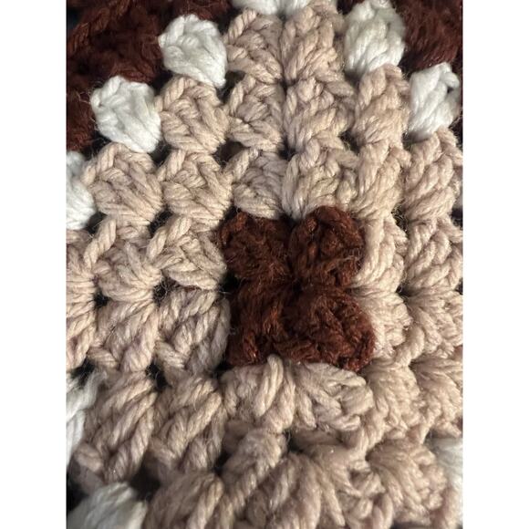 Vintage Handmade Crochet Towel Owl Holder KitschGrandma's Cottage-core Boho - Picture 6 of 6